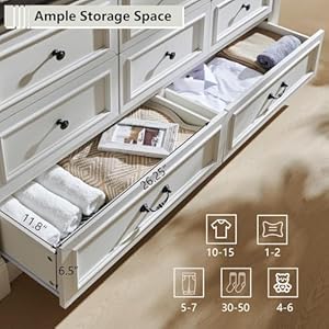 Farmhouse8drawersdresserforbedroom61widelargedresserschestsofdrawerswromancolumnstoragedressersorganizerforbedroomhallwaylivingroomwhite Urban Country Home Decor Farmhouse 8 drawers dresser for bedroom 61 wide large dressers chests of drawers wroman column storage dressers organizer for bedroom hallway living room white urban country home decor