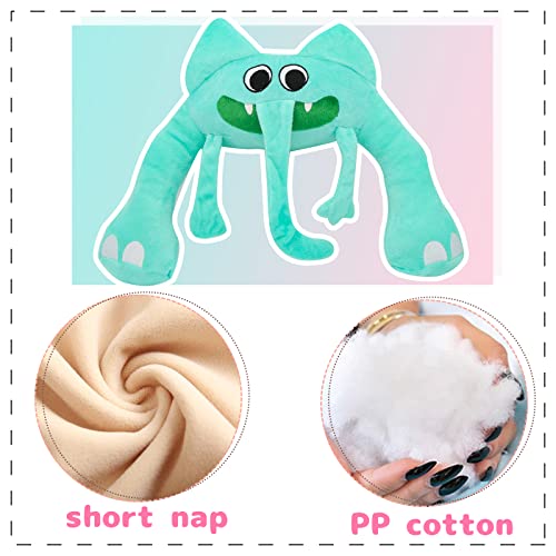 Nucucina Garten Of Banban Plush Toy Green Elephant For Fans Gift 10'' Garten Of Ban Ban Plush Soft Stuffed Figure Doll For Kids And Adults Great Birthday Gift #TOP2