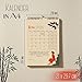 Kalender Wandkalender Monatskalender 2026 in A4 Aqaurell mit Zitaten Buch Sprüche Affirmationen - KW ´s Feiertagen und Ferienplan/Ferienübersicht viel Platz - Monate Familien Planer 21x30 cm