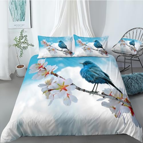 Housse de couette 240x260 cm lit 2 personnes avec fermeture éclair