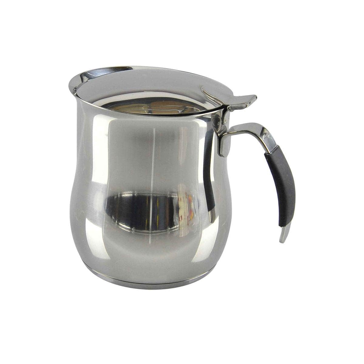 Ilsa Omnia Coffee Pot, Stainless Steel, Silver, 10 Cups