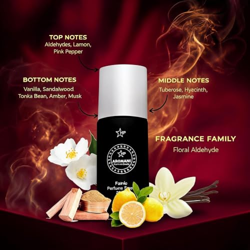 Image of HP Aromani Fabric Perfume Spray, 20 ml, Unisex, Aromatic Fougere Fragrance, Paraben Free