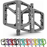 BUCKLOS Mountain Bike Pedals MTB Pedals Flat,...