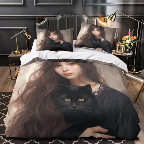Housse de couette microfibre king size pour éliminer la fraîcheur des nuits