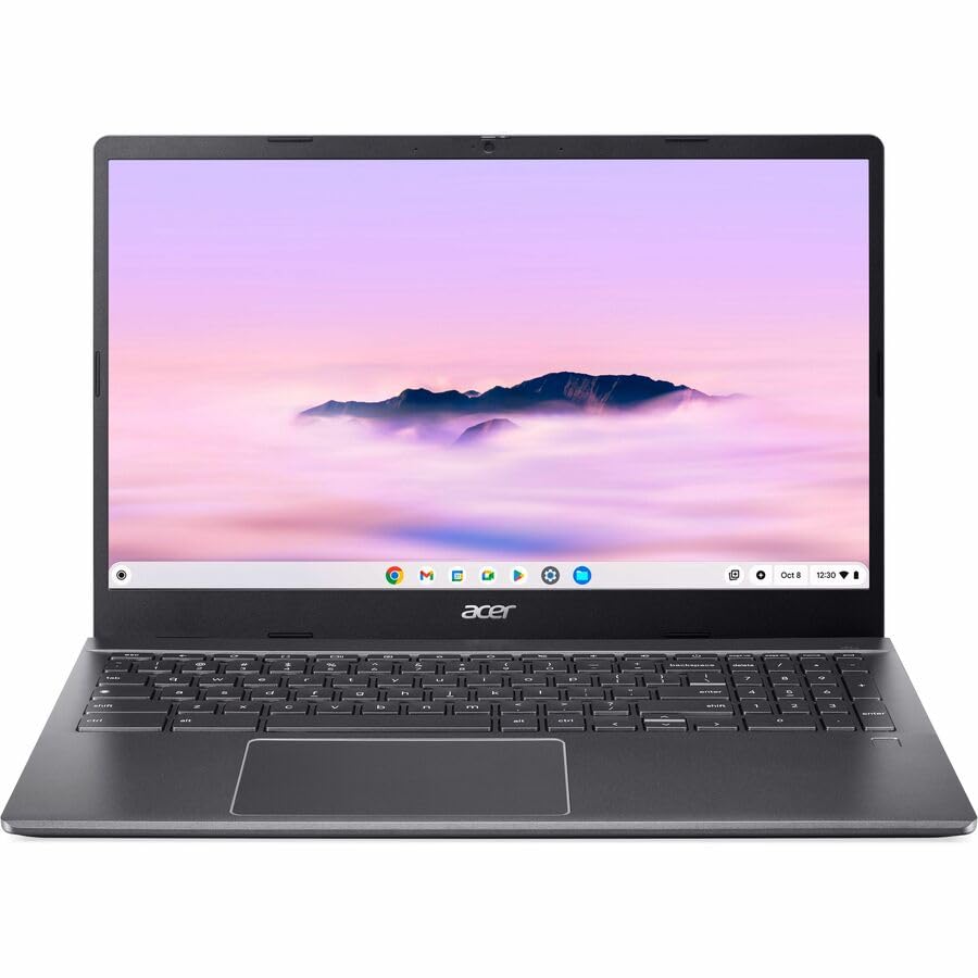 Image of Acer Chromebook Plus 515 CBE595-2 CBE595-2-57ME 15.6 inch Chromebook - Full HD - 60 Hz - Intel Core 5 120U - 16 GB - 256 GB SSD - English (US) Keyboard - Iron