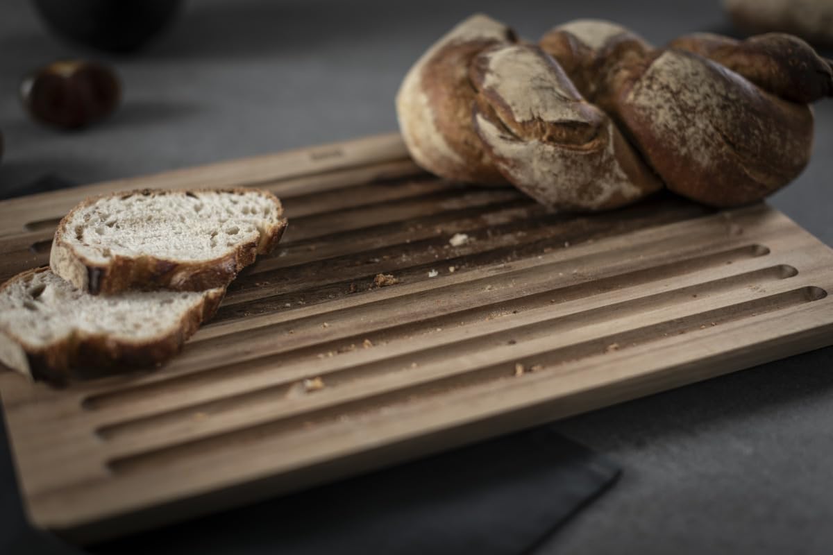 Kuhn Rikon CULINARY FORGED Akazie Brotschneidebrett, Braun