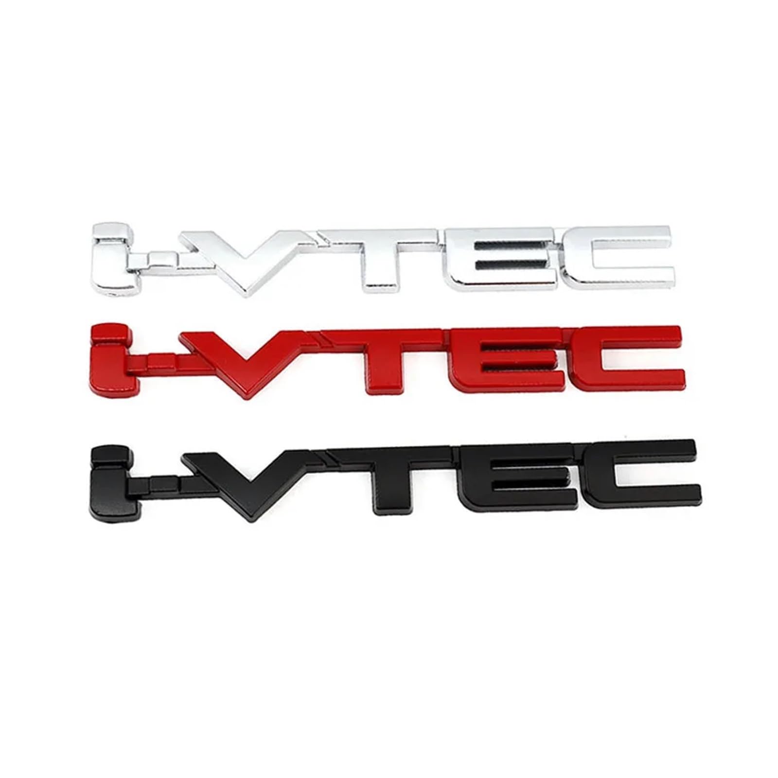 3D VTEC Logo Metalowa plakietka z logo Naklejki samochodowe(For I-VTEC Sticker-05)