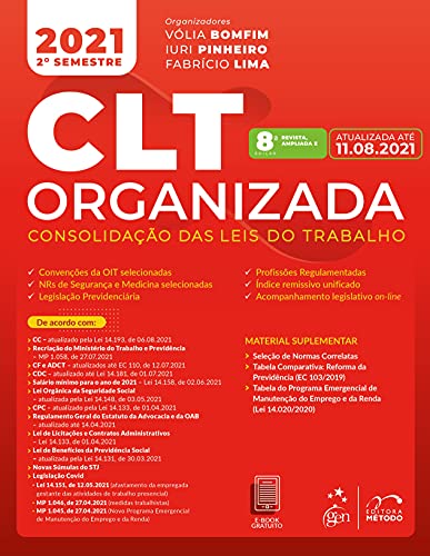 CLT Organizada – Consolidação das Leis do Trabalho