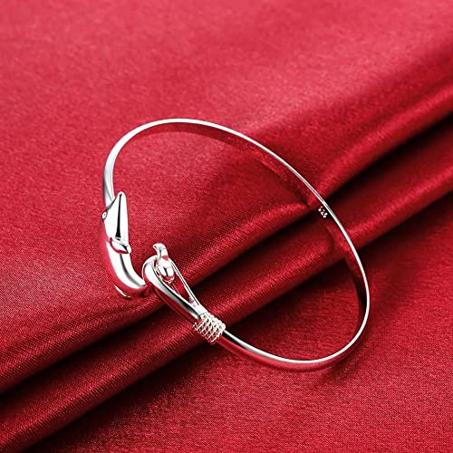 Bracelet en argent sterling 925 dauphin de haute qualité