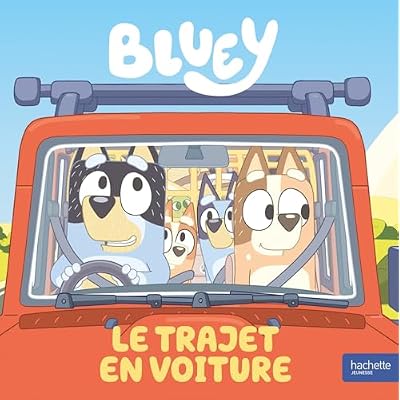 Bluey - Le trajet en voiture: Album d'histoire