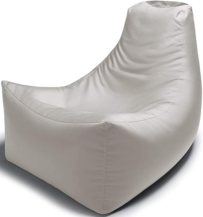 Jaxx Juniper Outdoor Bean Bag Patio Chair, Pearl Home