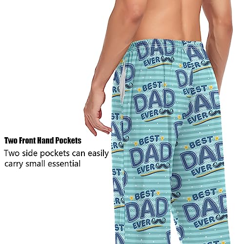 ZZXXB Colorful Kitten Cat Fish Pajama Pants for Men Comfort Sleep Lounge Bottoms Straight-fit with Pockets S-XXL4