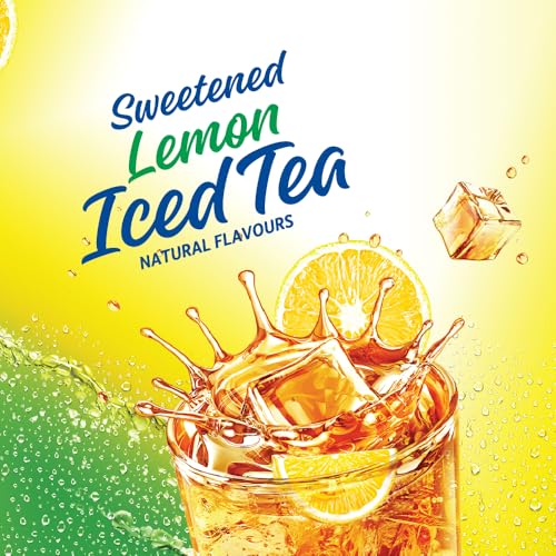 Image of Continental THIS Lemon Iced Tea | Instant Ice Tea Powder Sachets | Refreshing Natural Lemon Flavor | Made with Premium Tea Leaves | Source of Vitamin C | 140g Pouch