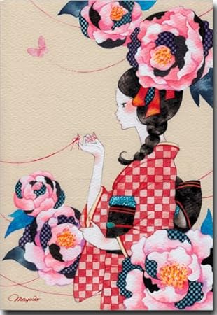 おしゃれなイラストポストカード 芍薬 大正ロマン風絵葉書 和道楽 ポストカード 絵柄付はがき 文房具 オフィス用品 Amazon おしゃれなイラストポストカード 芍薬 大正ロマン風絵葉書 和道楽 ポストカード 絵柄付はがき 文房具 オフィス用品 Amazon