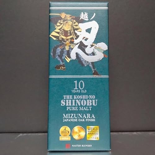 越ノ忍 10年熟成ピュアモルトウイスキー 700ml×1本