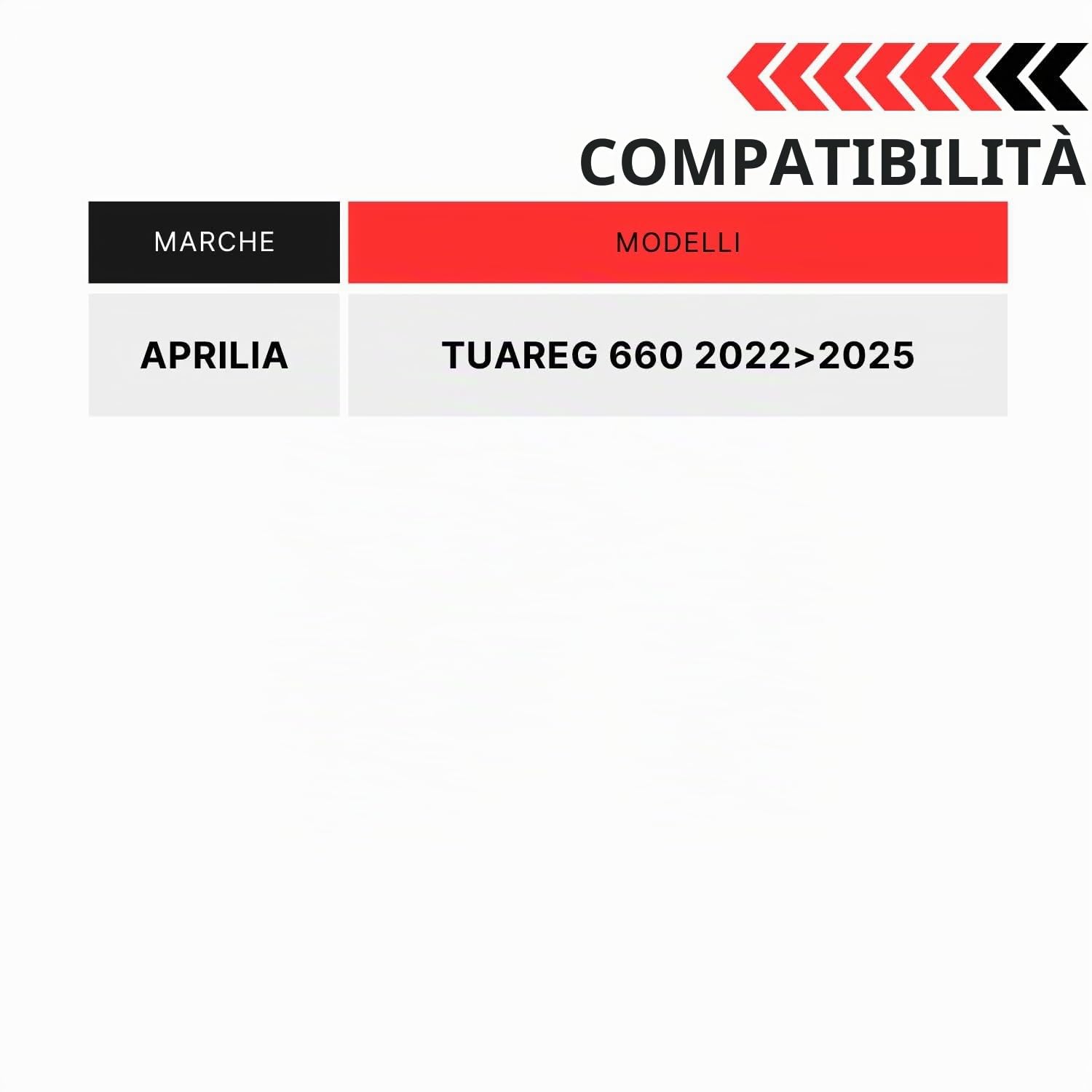 Cupolino Moto Parabrezza Plexiglass JD9 Touring FUME' CHIARO Compatibile con APRILIA TUAREG 660 2022/2026