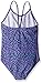 Kanu Surf Little Girls Shannon Leopard Print One Piece Swimsuit, Shannon Purple Leopard, 6