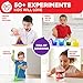 Doctor Jupiter My First Science Kit for Kids Ages 4-5-6-7-8 | Easter, Birthday Gift Ideas for 4+ Year Old Boys & Girls | Toy Stem Kit with 50+ Experiments | Learning & Educational Projects
