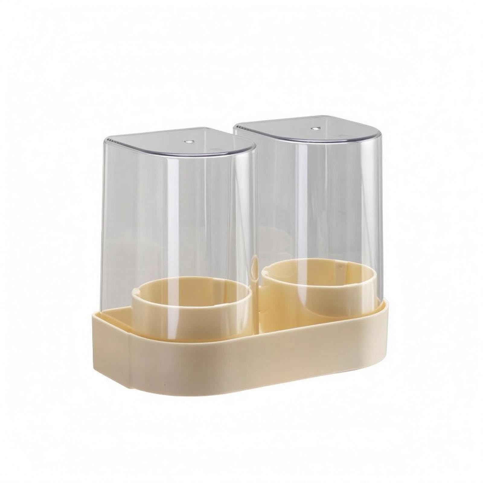 paper cup dispenser double tube nested cup dispenser covered top white double wall-mounted