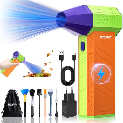 SDFM Soffiatore elettrico ad aria compressa a 3 marce, 130000 giri/min, aria compressa compressa con...