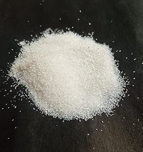 Natural Crystal Quartz Fine Crushed Powder, Crystal Rough - 400 ct, Used in Healing, Mineral Art, Resin Art