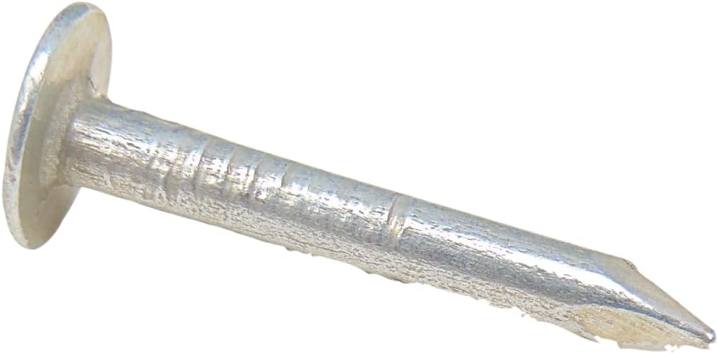 Grip Rite 1EGRFG10BK 1-inch Electro Galvanized Smooth Shank Bulk Roof Nials