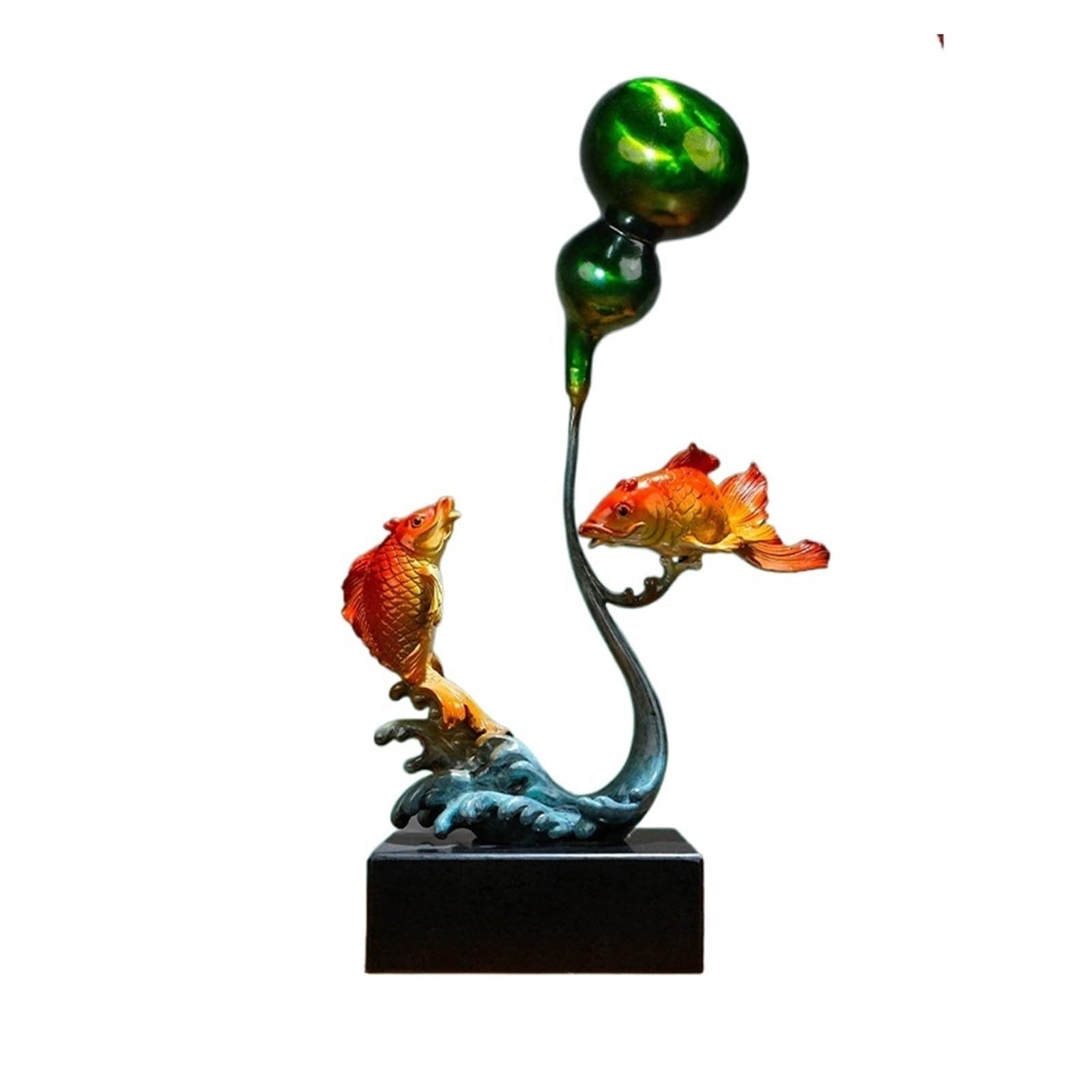 GLETSF Brass Decor All Copper Plum Blossom Decoration Living Room Porch Happy Crafts Statue Desktop Decoration Sculpture Artwork Statues For Home Decor,