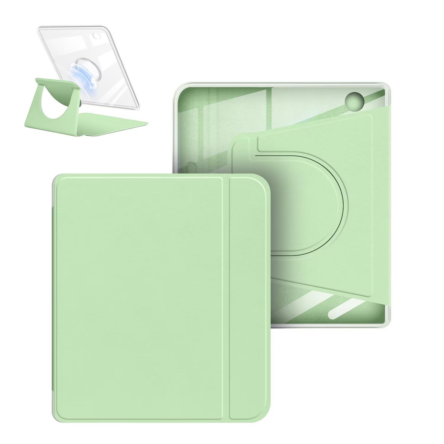 Magnetic Detachable Case Case for 7" Kobo Libra 2 2021 Released, Ultra Clear Soft Flexible Transparent Acrylic Back Cover with Auto Sleep/Wake for Kobo Libra 2 — view 12