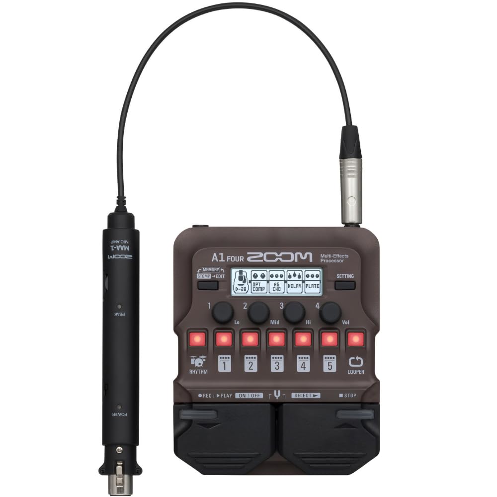 ZOOM ズーム/マルチエフェクター/A1 FOUR/A1 FOUR/C39002217/Bランク/70【中古】 Amazon.co.jp: ZOOM(ズーム) A1 FOUR アコースティック楽器用 マルチ