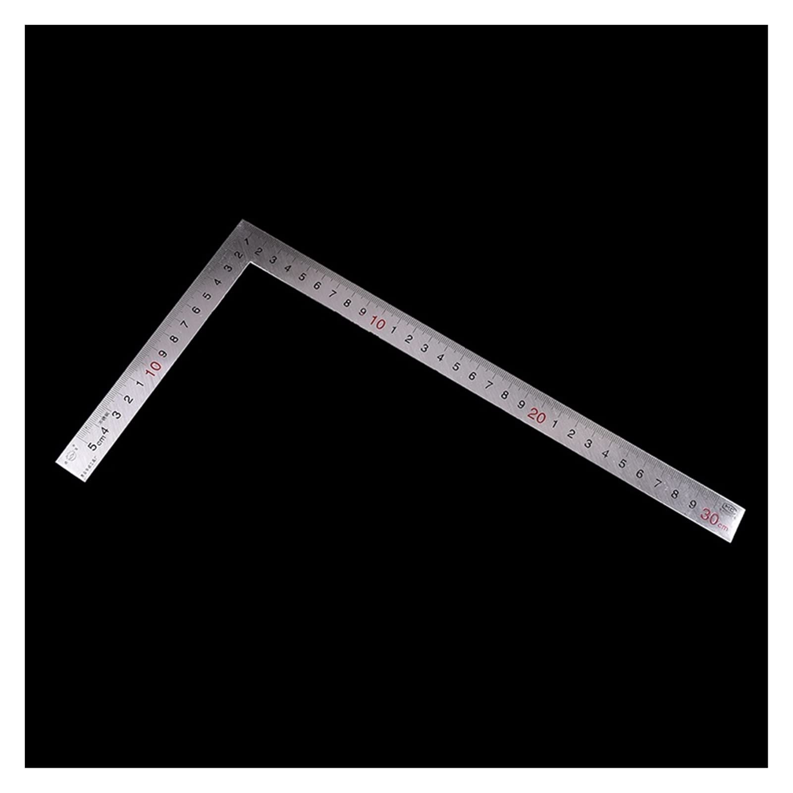 Lineal, Metall Stahl Rechtwinklig Lineal Ingenieure Versuchen Quadrat Set Holzbearbeitung Holz Messwerkzeug