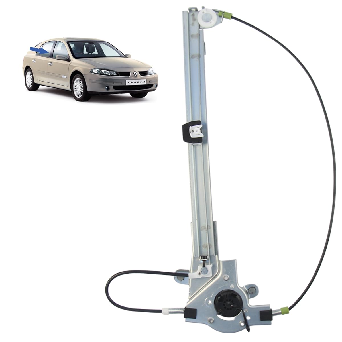 ALZAVETRO ELETTRICO PER HONDA CIVIC DAL 2001 AL 2005 5P POSTERIORE
