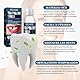 60 ml Provisorisches Zahnreparatur-Set, Scettar vorübergehende künstliche Zähne, sofortige Zahnersatz, feste Zahnperlen, Zahnfüllmaterial, vorübergehender Zahn