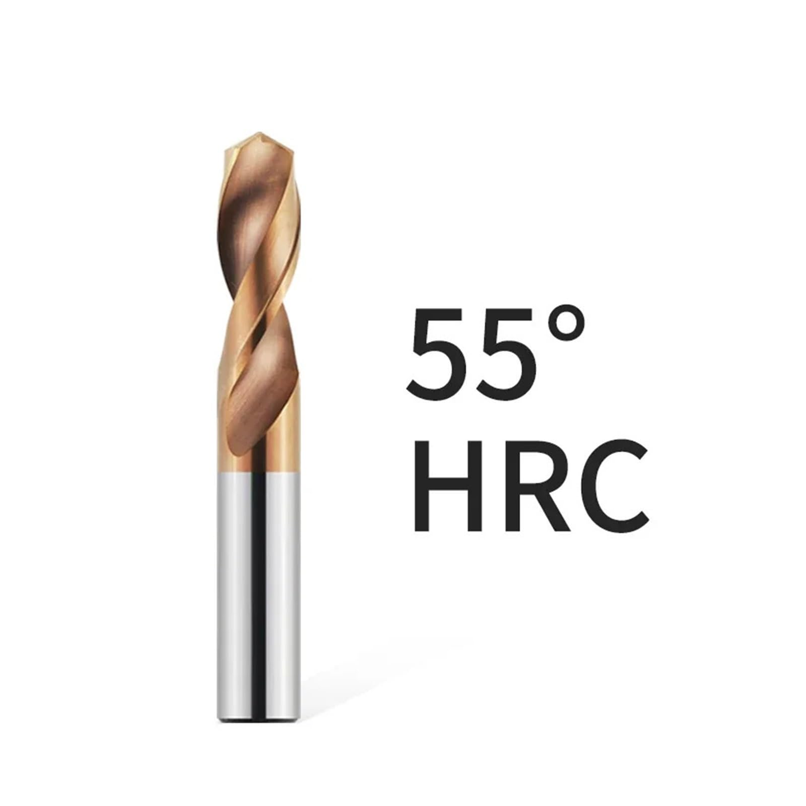 Punte da trapano in metallo duro CNC 55° con torsione per tornio, per acciai inox e legati (0,5-20 mm)(12.0mm)