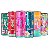 New Alani Sugar Free Energy Drinks Variety Pack, Low Calorie,12 oz (6 Pack) Winter Wonderland, Cherry Twist, Dream Float, Cherry Slush, Pink Slush, Orange Kiss