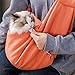 Vmohuyktx Pet Carrier Sightseeing Bag Comfort Carrier Car Travel for Kitten Puppy Carrying Bag