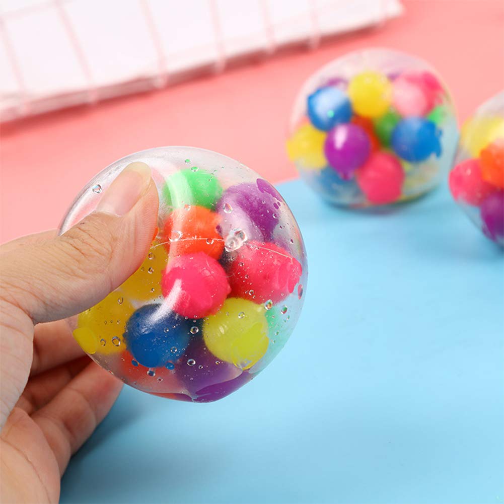 Amazon | 自閉症の感覚のおもちゃ、水ビーズストレスボール（10パック