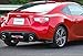 EPARTS Pair Rear Bumper Lip Splitter Spoiler Bumper Aprons Protect Pair Fit For 2013-2018 Subaru BRZ 2013-2016 Scion FRS FR-S