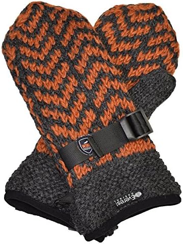 Everest Designs Unisex Shackleton Tecmitts, Orange, One Size