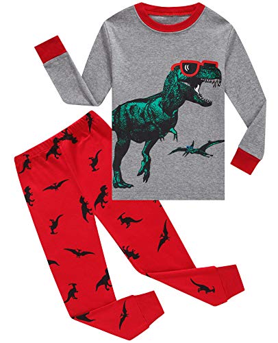 Image of Dolphin&Fish Boy Pajamas Toddler Kids Pjs Set Cotton Soft Clothes Sleepwear