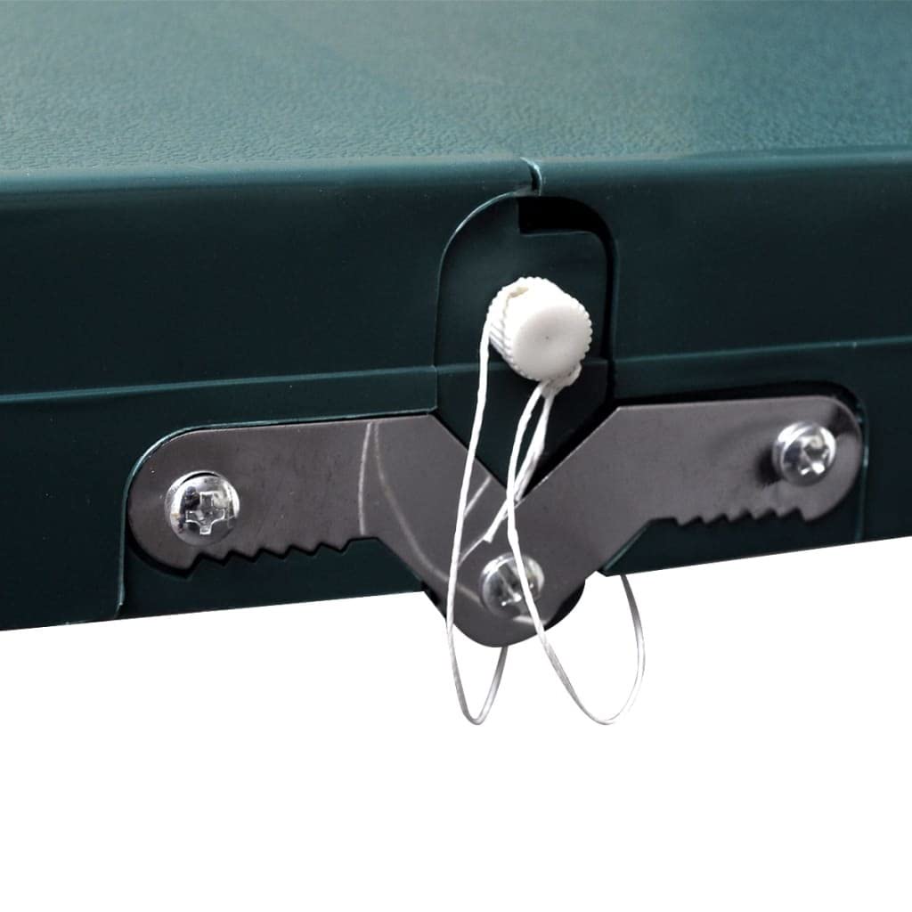 vidaXL Ensemble de Table Pliable de Camping avec 4 Tabourets, Meuble à Manger, Mobilier de Jardin Cuisine Patio Pique-Nique, Aluminium