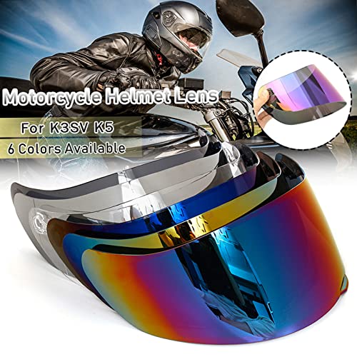 Mulcort Motorrad Windschutz Helm Objektiv Visier Vollgesichts Fit für AGV K1 K3SV K5