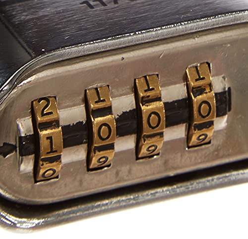 Cadenas ultra-solide à code 50 mm Kasp pour éviter le vol sans clé