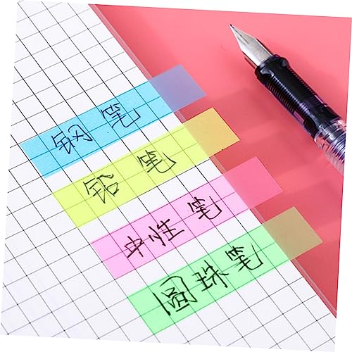 Onglets autocollants transparents pour ne plus perdre vos notes de pages - 4