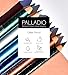 Palladio Glitter Eyeliner Pencil, Longlasting Creamy Cosmetic, Shimmer Eye Liner, Buttery Smooth Tip, Professional Makeup Glittery Pencil, Sharpenable, Brown Sparkle