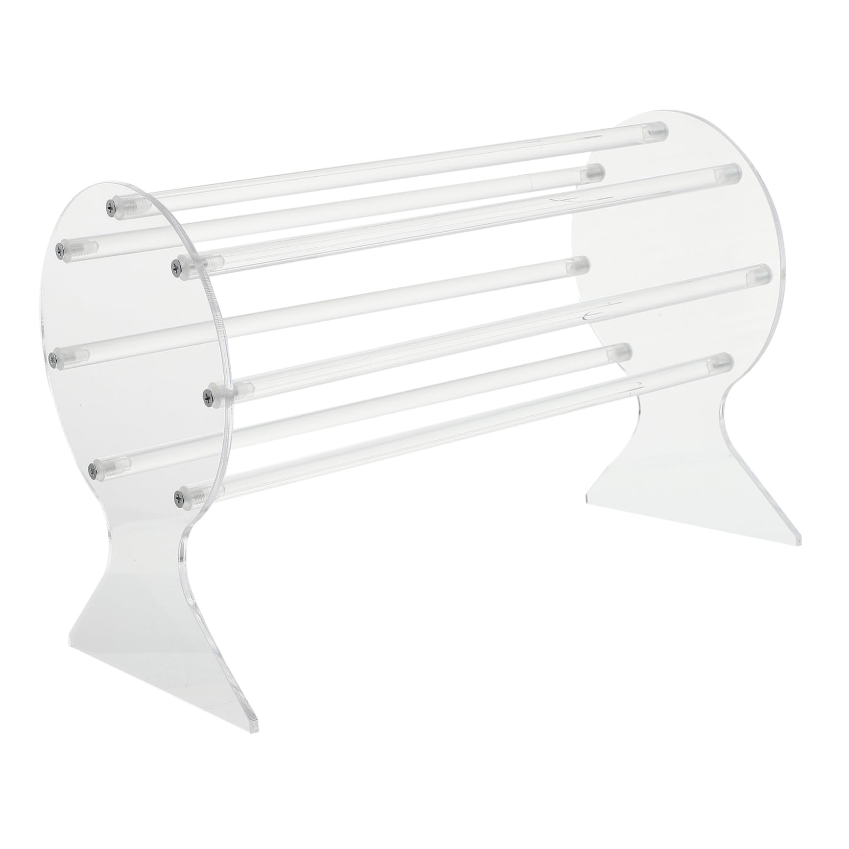 Rangement élastiques cheveux Healvian anti-perte en acrylique transparent