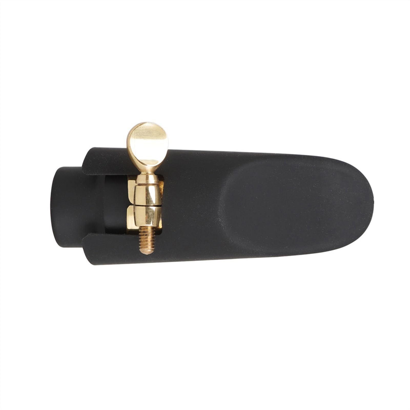 Boquilla Esmerilada De Saxofón De Tono Alto Con Tapa Para Boquilla Clip Dorado Accesorios Para Instrumentos De Viento De Madera Práctico Accesorio de Saxofón