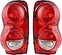 Gold Shrine For Dodge Durango Outer Tail Light 2004 2005 2006 2007 2008 2009 Driver and Passenger Side Taillamp Replacement