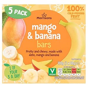 Morrisons Mango & Banana Bars 5 x 30g (150g)