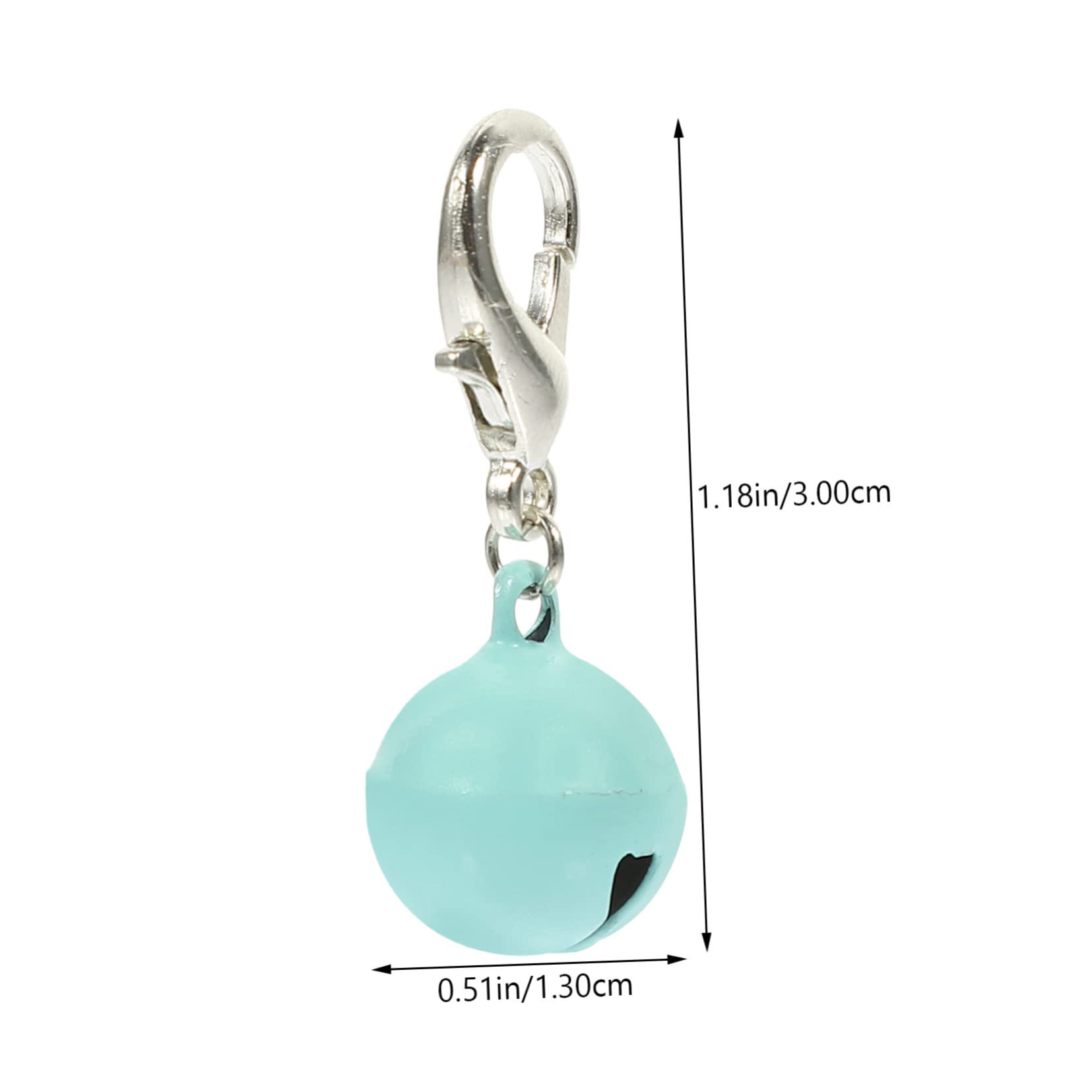 ifundom 10Pcs Crafted Pet Collar Bells Decorative Hanging Dog Cat Bells Wear Resistant Accessories for Festive Atmosphere for Weddings Parties and present Giving