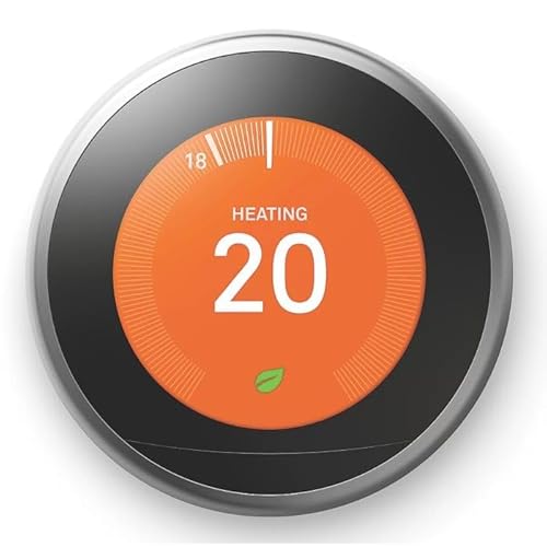 Google Nest 4th Gen Pro Wireless Heating & Hot Water Smart Thermostat- Stainless Steel Google Nest 4th Gen Pro Wireless Heating & Hot Water Smart Thermostat- Stainless Steel